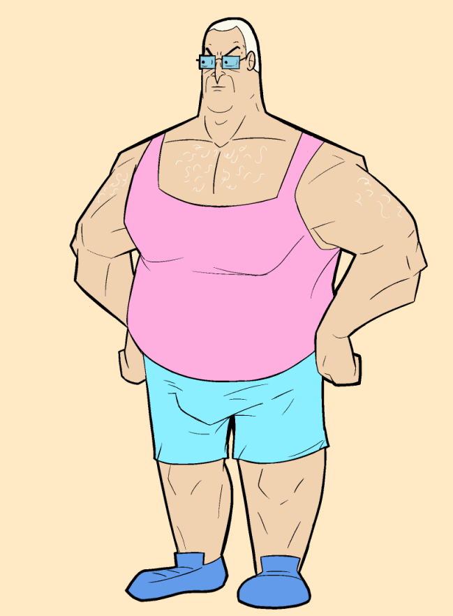 JerzDrawz's tweet photo. Day 3: Okay maybe not daily, but I'll still pretend it is. I had to draw the GOAT himself, Big Lez. Big thanks to my buddy @KermoGiovanna for showing me the rest of this kickass series. The ending was fantastic. #biglezshow https://t.co/sRiIHxoIE9