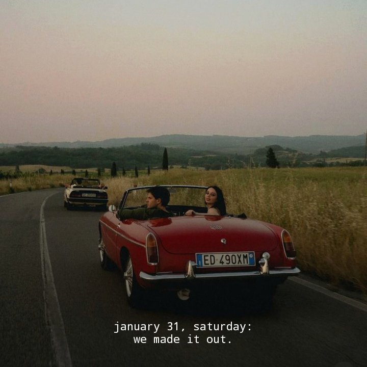 january 31, saturday...