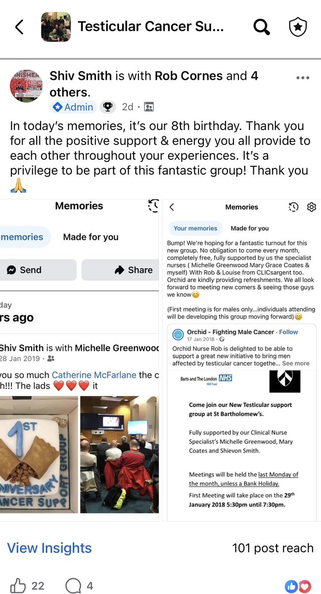 Testicular Cancer Support Group tweet media