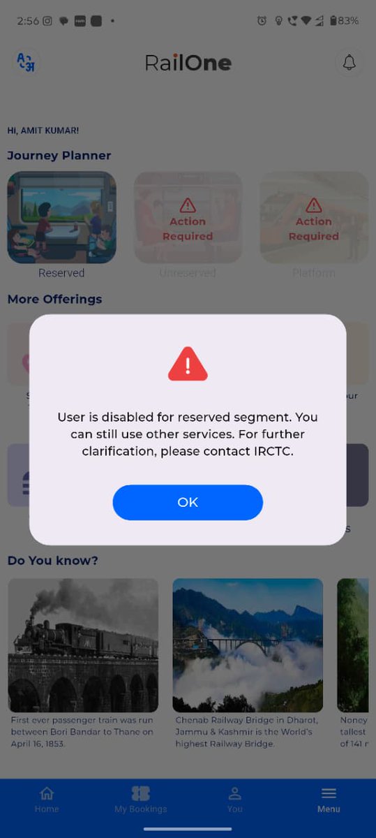 amit2397yadav's tweet photo. @IRCTCofficial @RailMinIndia @RailwaySeva @amofficialCRIS Is this how a government body functions? Despite repeated tweets and complaints, my issue remains unresolved. Public institutions are funded by taxpayers, yet there is no accountability, no coordination, no resp. https://t.co/AGhAcWNc63