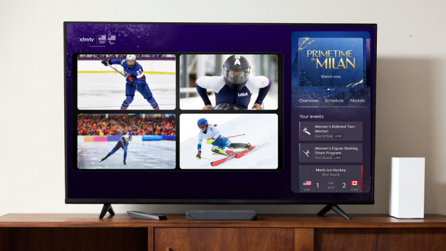 ScottBarnes's tweet photo. Xfinity’s 2026 Winter Olympics coverage features the debut of Fan View, Multiview, and RealTime4K. It offers an immersive, personalized experience, making it the top destination for every Milan Cortina 2026 moment. #IWorkForComcast https://t.co/jDrp0GS3tc https://t.co/ffPqvID6dl