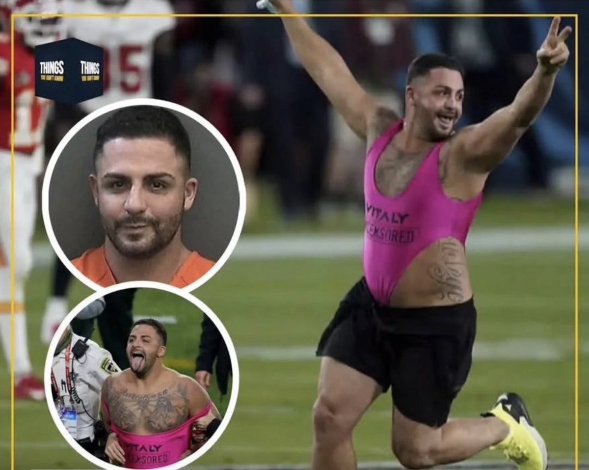 If you don’t have startup capital, remember this guy

He bet $50k that someone would run into the field at the Super Bowl

then he did it himself and cashed out $500k and paid a $1000 fine 😂

we have prediction markets ALPHA.