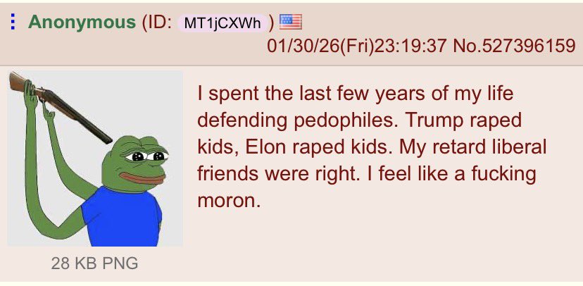 JoliMoontear's tweet image. Basically this the current state from 4chan anons after all this shit