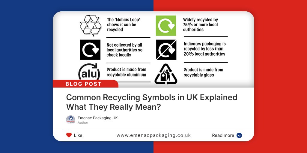 Honestly, how many of those recycling symbols do you actually understand? 

📝shorturl.at/XuW1O
𝐂𝐚𝐥𝐥 𝐧𝐨𝐰: 0800 3688638
𝐄𝐦𝐚𝐢𝐥 𝐮𝐬: sales@emenacpackaging.co.uk
.
.
#EmenacPackagingUK #Blog #customboxes #packagingsolutions #packagingboxes #productpackaging