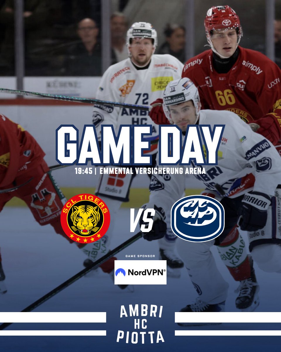 ⚪️🔵 I biancoblù sfidano il Langnau nell’ultima partita prima della pausa! Forza ragazzi💪🏻

Scopri le offerte di <a href="/NordVPN/">NordVPN</a> per i tifosi ➡️ bit.ly/47bMrq9