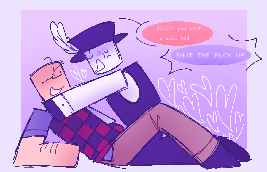 fighting or flirting 

#devesful