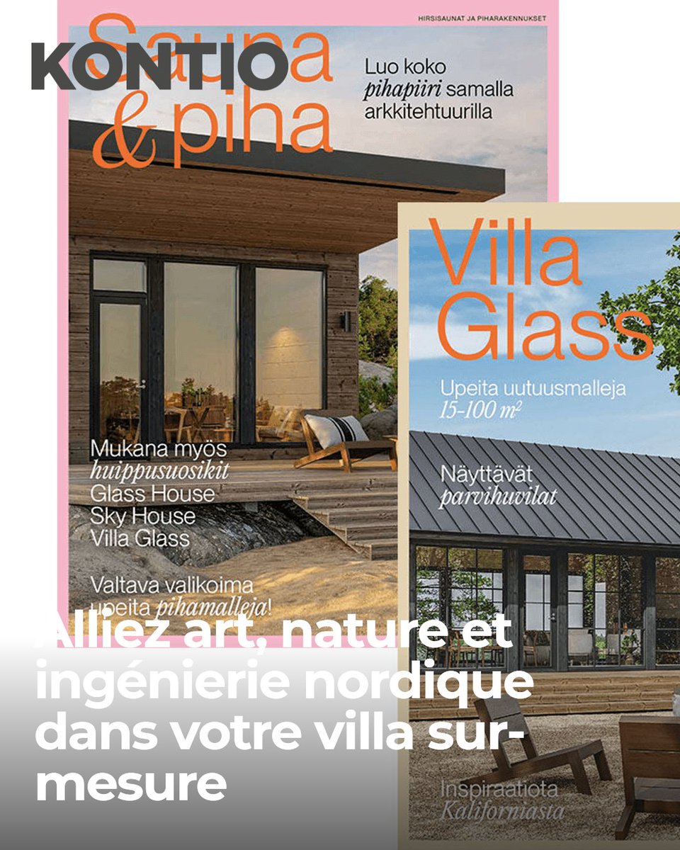 Quelle est la maison de vos rêves ? Chez KONTIO, chaque villa mêle art, nature et ingénierie nordique. Durabilité et design sur-mesure pour un habitat sain. #Kontio #SmartLog #KontioSmartLog #ArcticPine #FinnishDesign #MadeInFinland #FinnishQuality