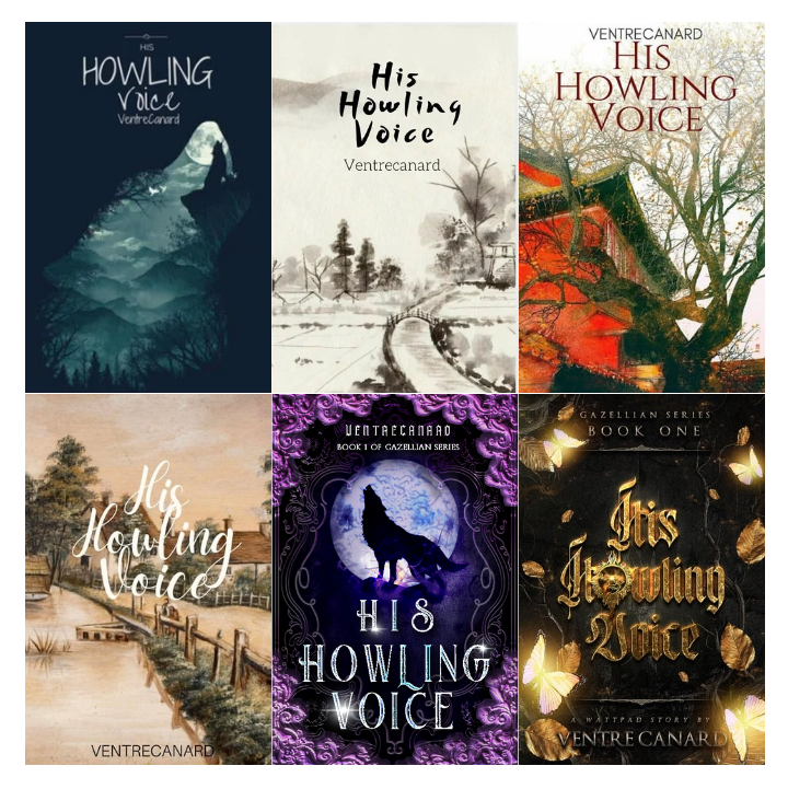 HHV Book cover in Wattpad over the years 💚🐺 

Anong cover ang naabutan niyo?

Pre-order as well as cover reveal for HHV self-published book will be at 6PM. Make sure to follow and wait at VentreCanard's Book Town for updates! 

Goodluck, angels! #HHVUntetheredPages