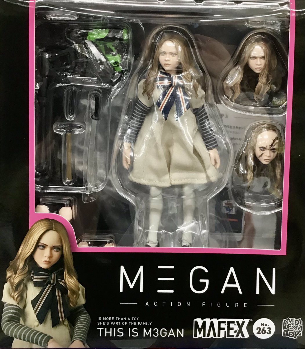 新製品入荷情報！】 MAFEX No.263 「M3GAN」 本日入荷いたしましたッ