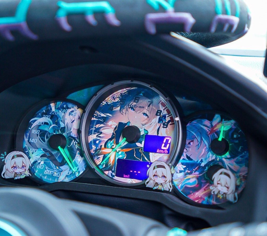 ha_kun_gt86's tweet image. 痛メーター作品です！
後期型　戌亥とこ
前期　崩壊:スターレイル ホタル
GR86.BRZ  百鬼あやめ
スイフト 宝鐘マリン
制作依頼ありましたら是非DMまでお願いします🙇‍♀️
 #痛メーター  #痛車  #zn6  #zn8  #zc6  #zd6  #スイフト