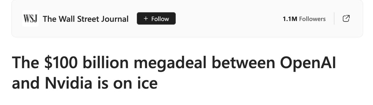 WSJ megadeal headline