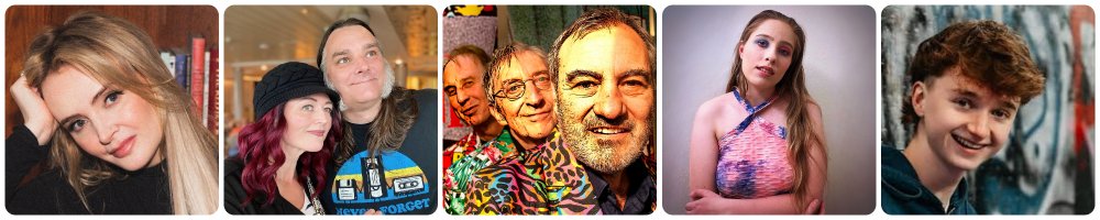 Fabchart's tweet image. This week's #Top5 - @emmaswiftsings - Glenn and Rachael - @The_Korgis - @KendraDantes - @CormacThompson6 - music chart - fabchart.net