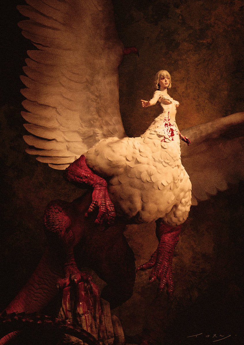 WF 2026 冬　卓番6-20-13

Entei Ryu <a href="/BadZrlwt/">Entei Ryu ❄️WF 6-20-13</a> さんのスペースをお借りして、キメラファリン🐔を展示します

#WF2026W