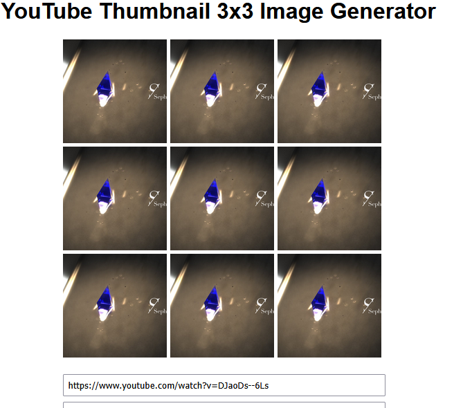 I have vibe-coded a Youtube Thumbnail 3x3 Generator. People can use this to create and post their Penspinning CV 3x3 Image on PC. Looking to create a mobile version.

mysticological.github.io/YTthmbN3x3/