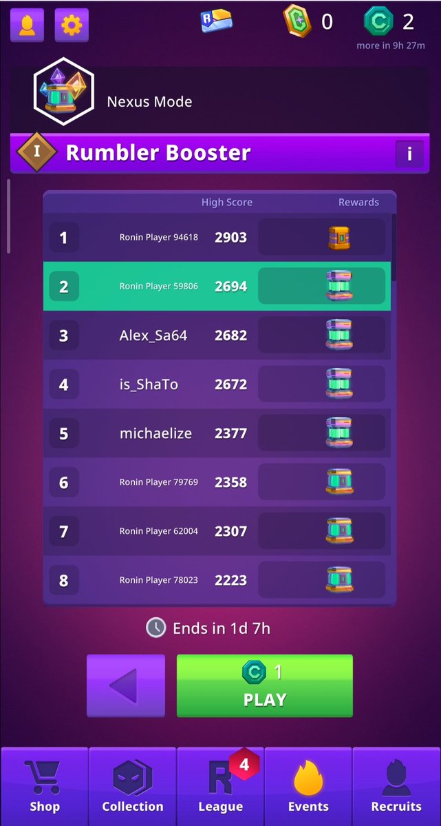 0xCryptopher's tweet image. Let's play together! 

Register here to instantly get $5 ⬇️
play.rumblearcade.io/?deepLink=aUF9…

@RumbleArcade