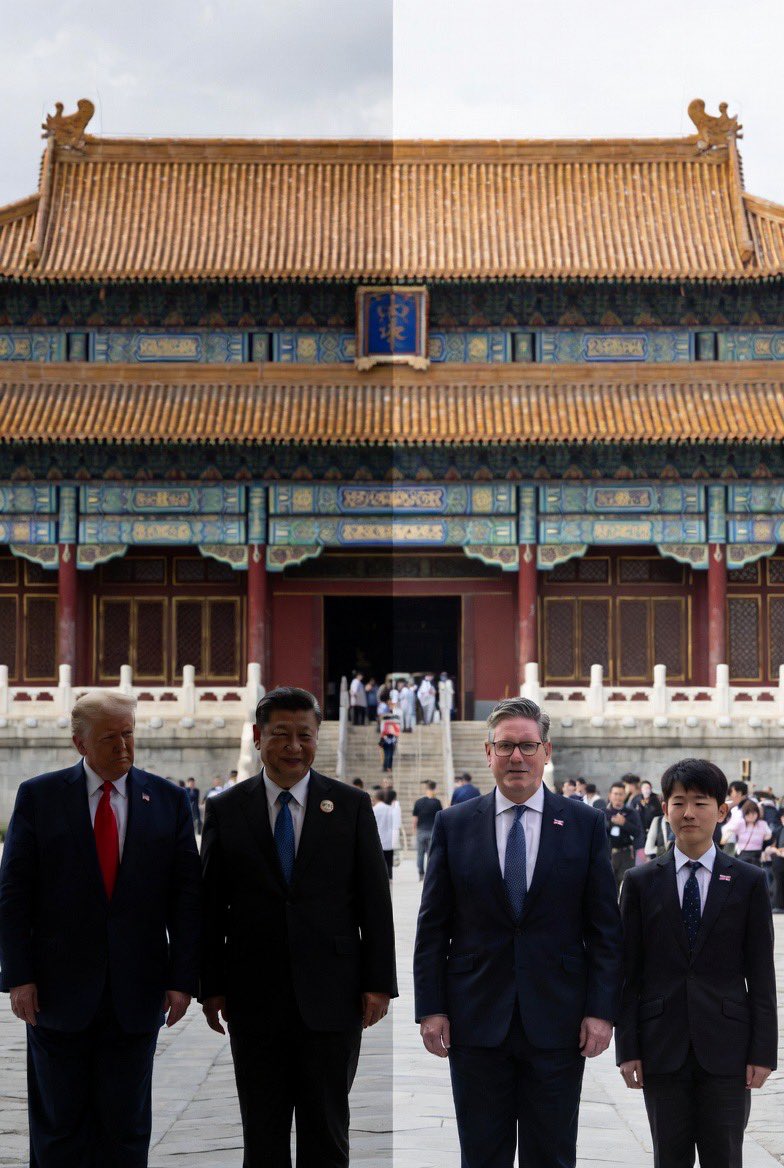 2017年川普访华，习近平亲自陪同参观故宫并关闭公共游览通道，最近英国首相在北京的行程中也有参观故宫一环，却只获得一个低级别翻译导游陪同讲解，故宫也没有清场。我认为这并不是中方轻视、羞辱斯塔默或者叫外交降级，反而凸显中国这几年外交理念的转变和融入国际大环境的姿态。