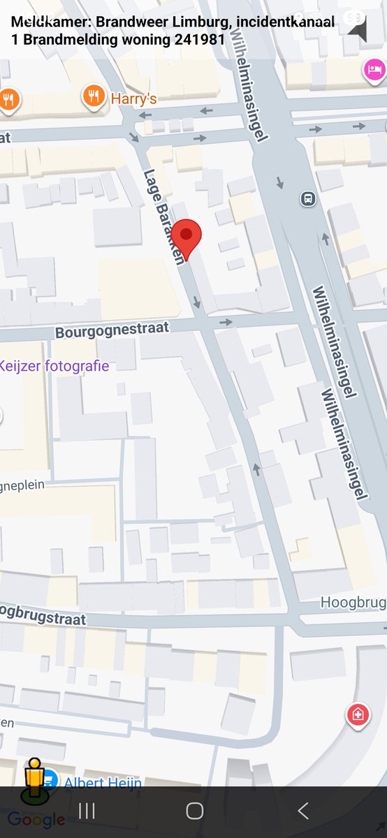 Brandmelding woning in Maastricht