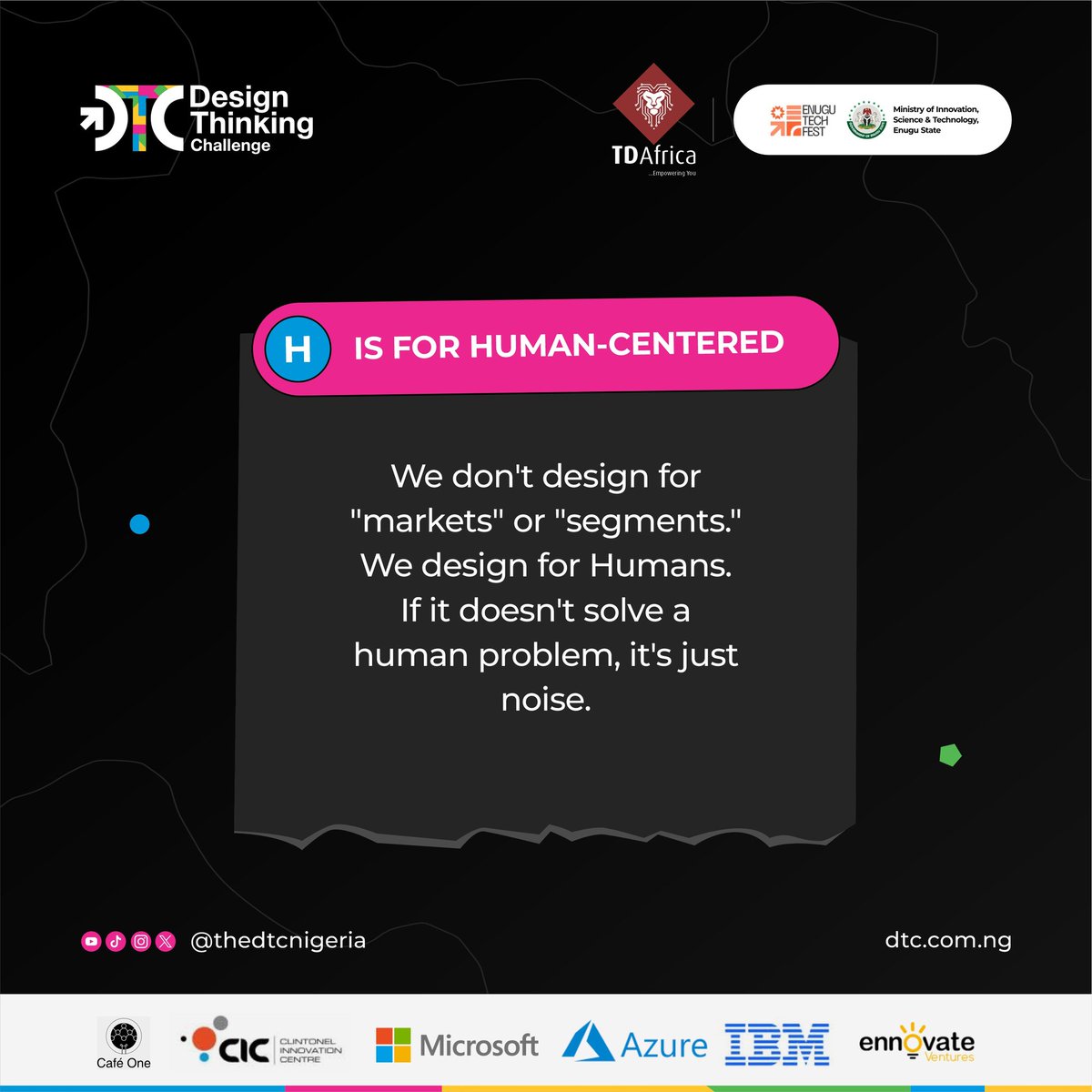 Design thinking challenge tweet media