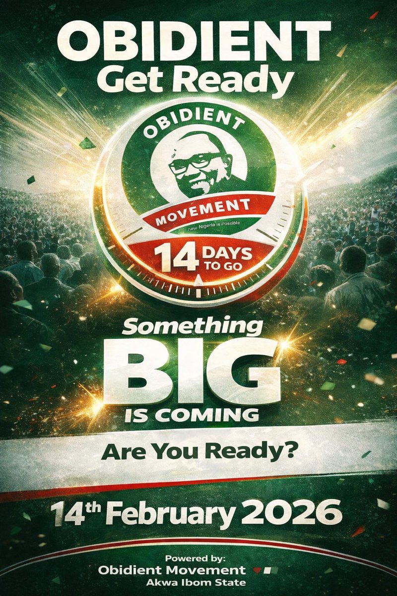 Are you ready #ObidientMovement