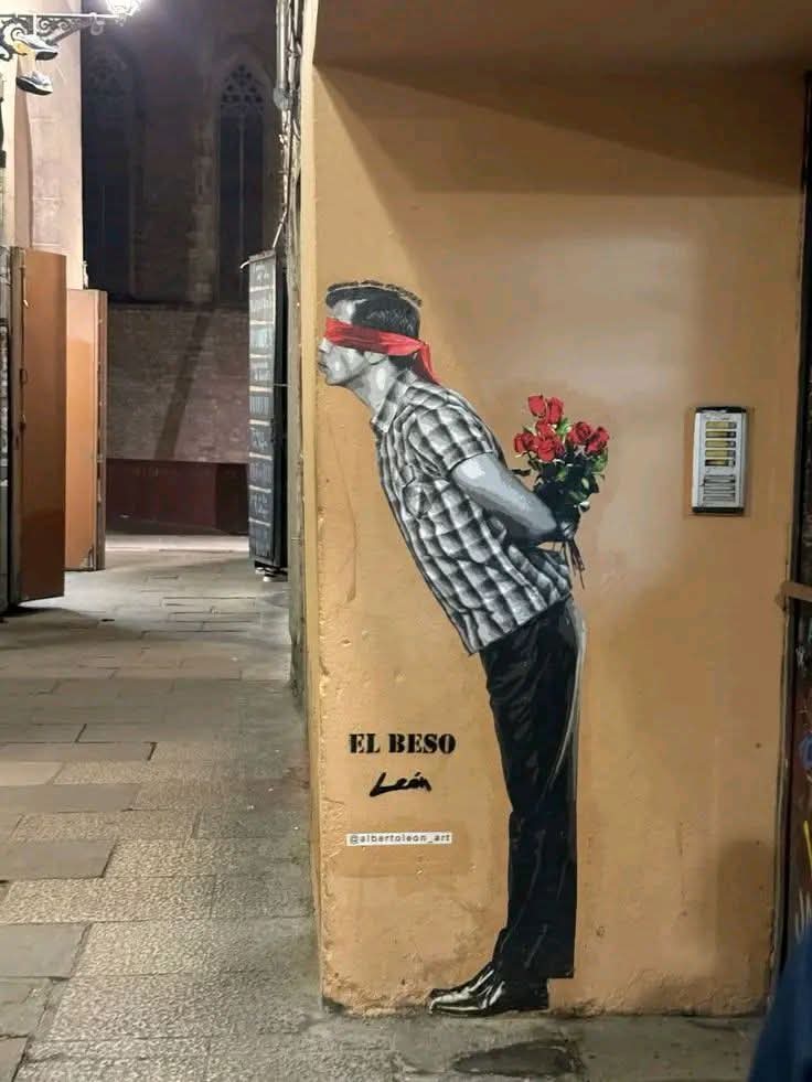 LuisaZinnia77's tweet image. #Jueves de arte #Banksy ❤