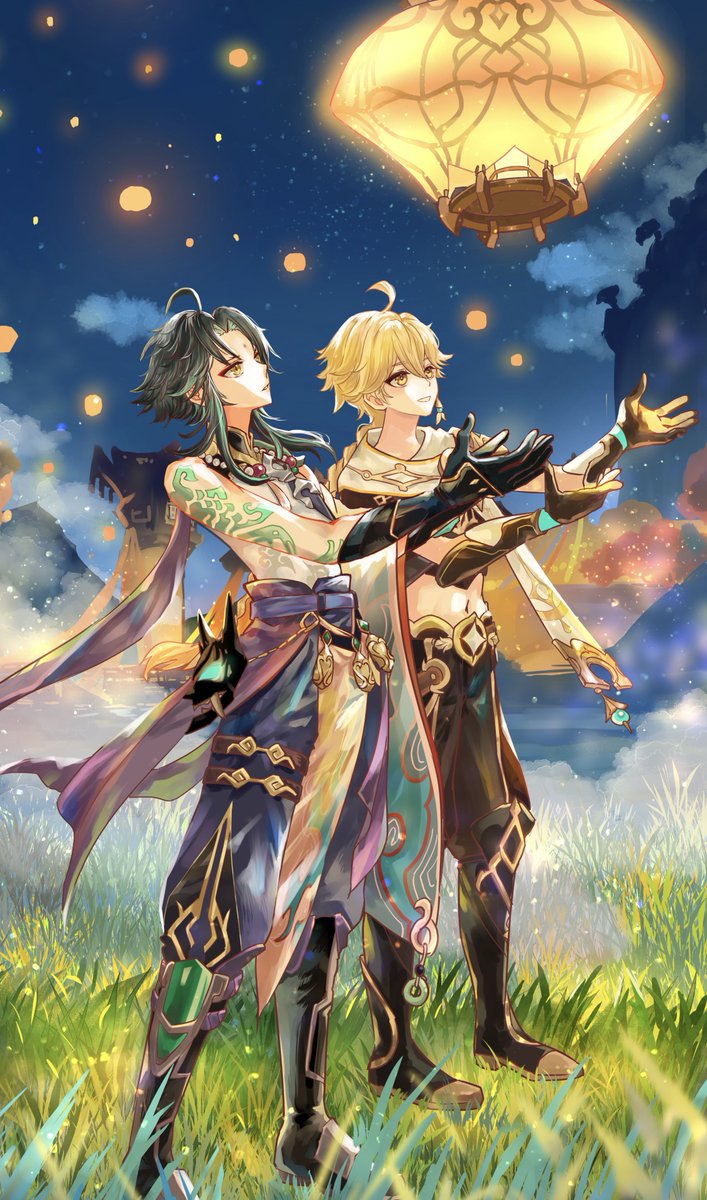 ototsukiharu's tweet image. 海灯祭楽しみだな〜✨