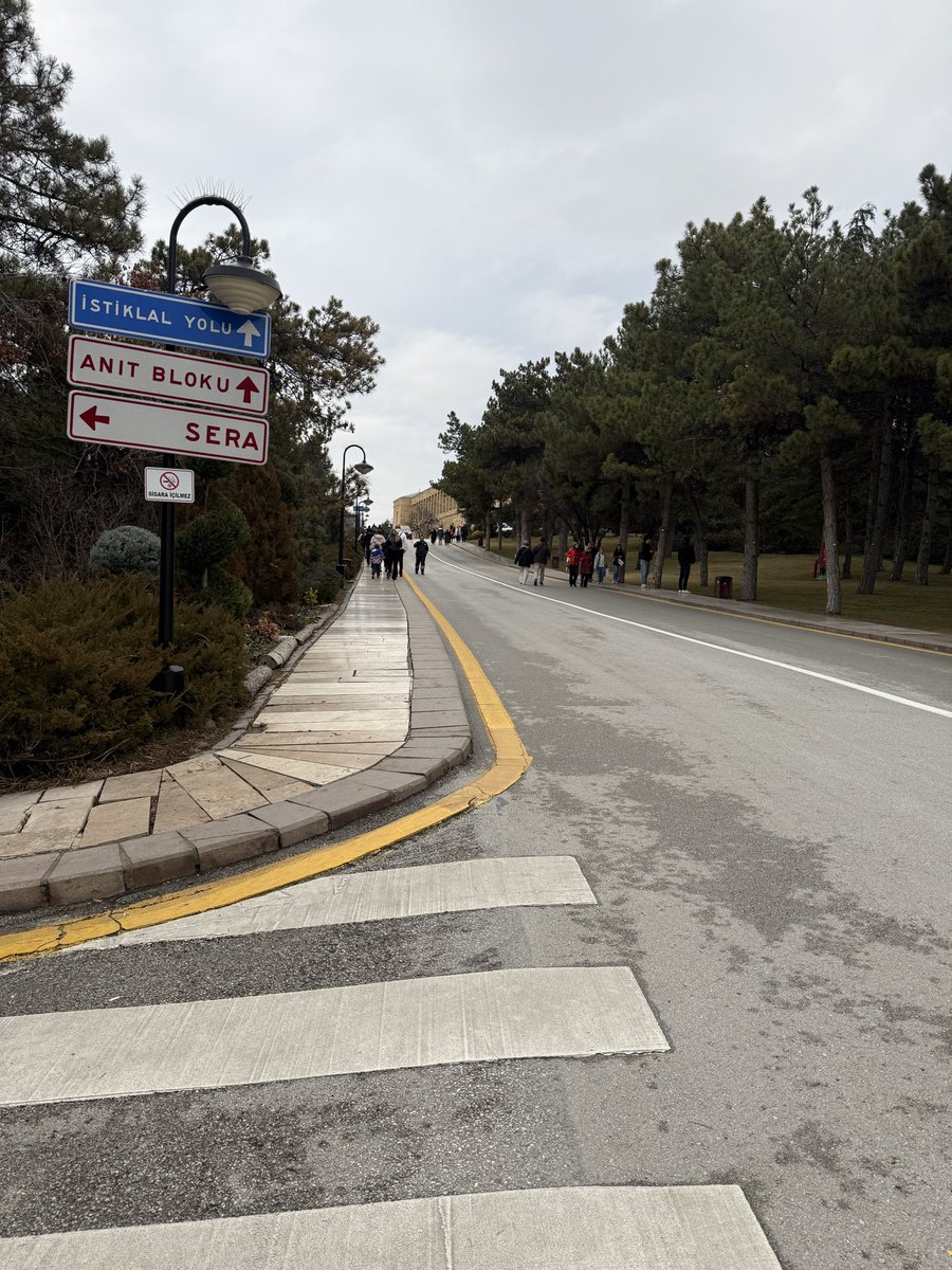 Yürüdüğüm en güzel yol 😍 #Ankara #Atam #Anıtkabir