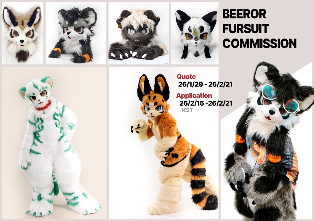 🔶️ 퍼슈트 커미션 견적 오픈 🔶️
첫 퍼슈트 공개 커미션 견적을 오픈합니다!
견적 기간: ~26/2/21 (KST)
견적 신청 및 문의는 아래 오픈채팅을 통해 부탁드립니다.

이번 커미션은 슬롯 1~2개를 오픈하며, 한국 거주자만 신청 가능합니다. 감사합니다!
open.kakao.com/o/sSANGUci