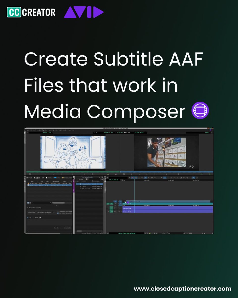 Closed Caption Creator tweet media