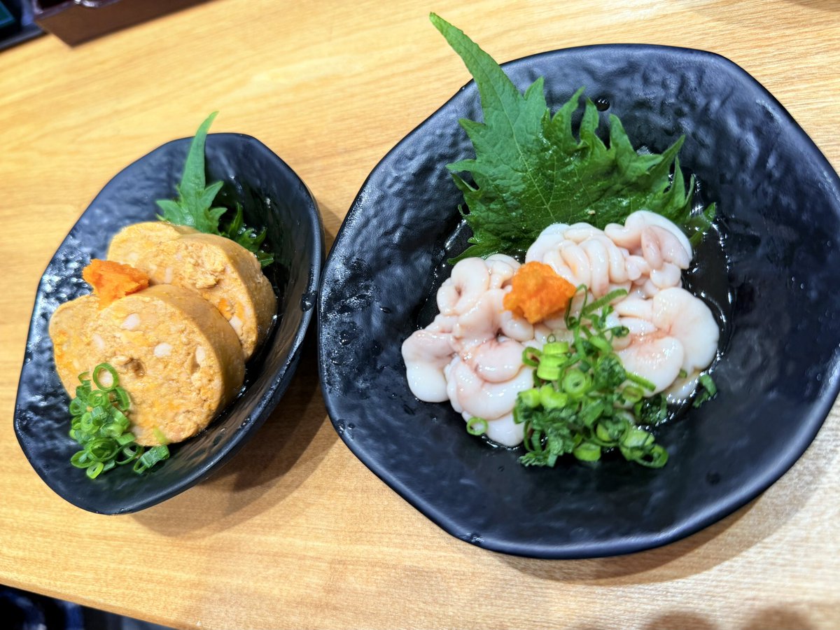 あん肝と白子ポン酢は罪深い