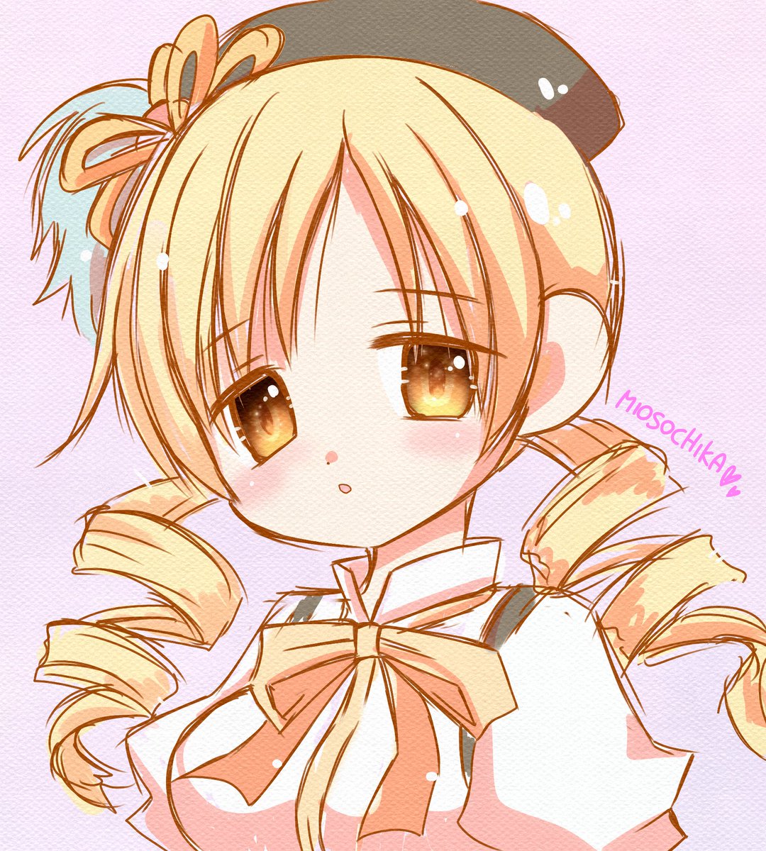 デジタル練習のための30分ドローイング
巴マミさん💖💖