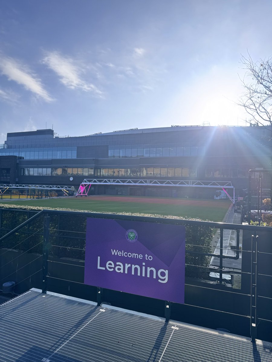 An exciting day ahead at Wimbledon for our year 12 students! 🎾🍓