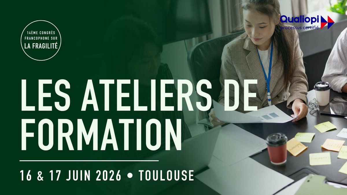 CONGRES FRAGILITE tweet media