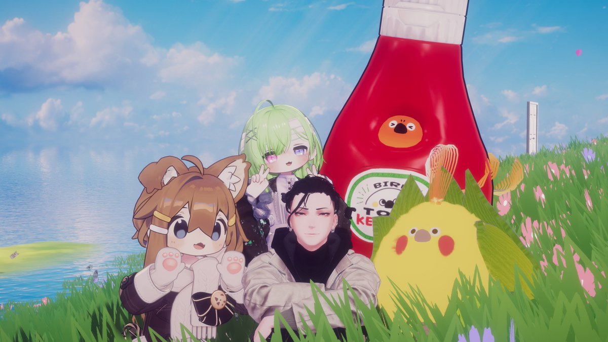 かわいいものたちに癒されたなり…