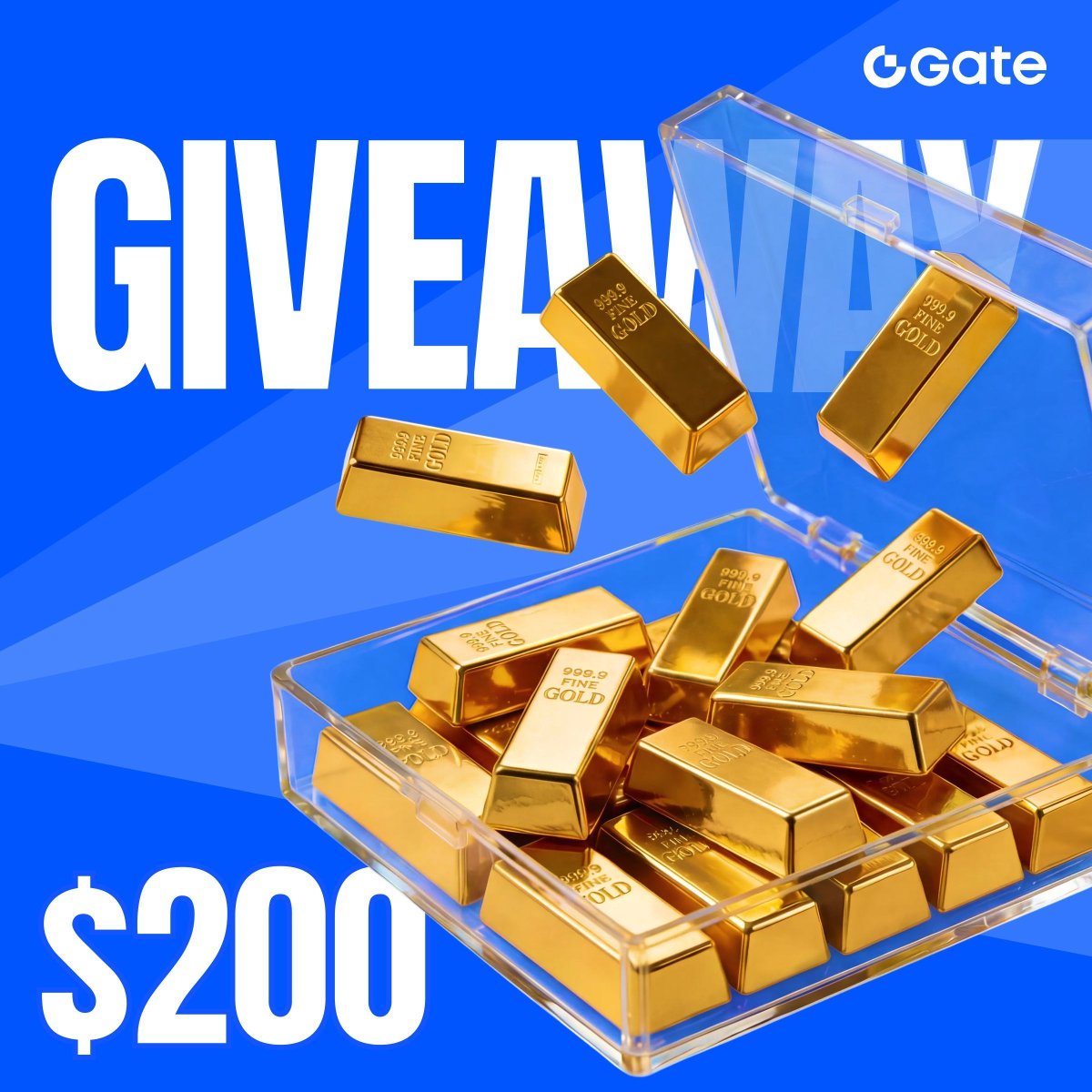 Gate's tweet image. Gold is on a historic run, and we are thrilled to see so many of you trading it on Gate TradFi.
To welcome all our new users, we are giving away $200 to 10 winners.

🔹 Follow @Gate
🔹 Like &amp;amp; RT this post
🔹 Tag 2 friends
🔹 Comment the number of gold bars below

Ends: 10:00AM…