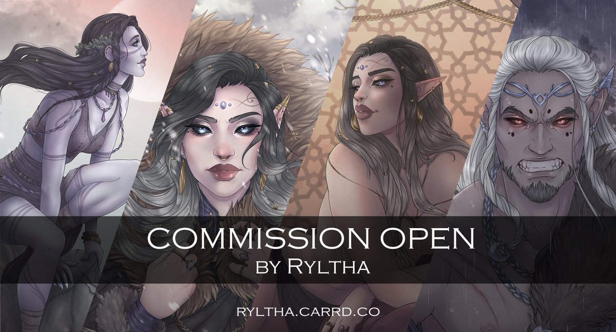 ☽ Ryltha ☾ - COMMISSION OPEN tweet media