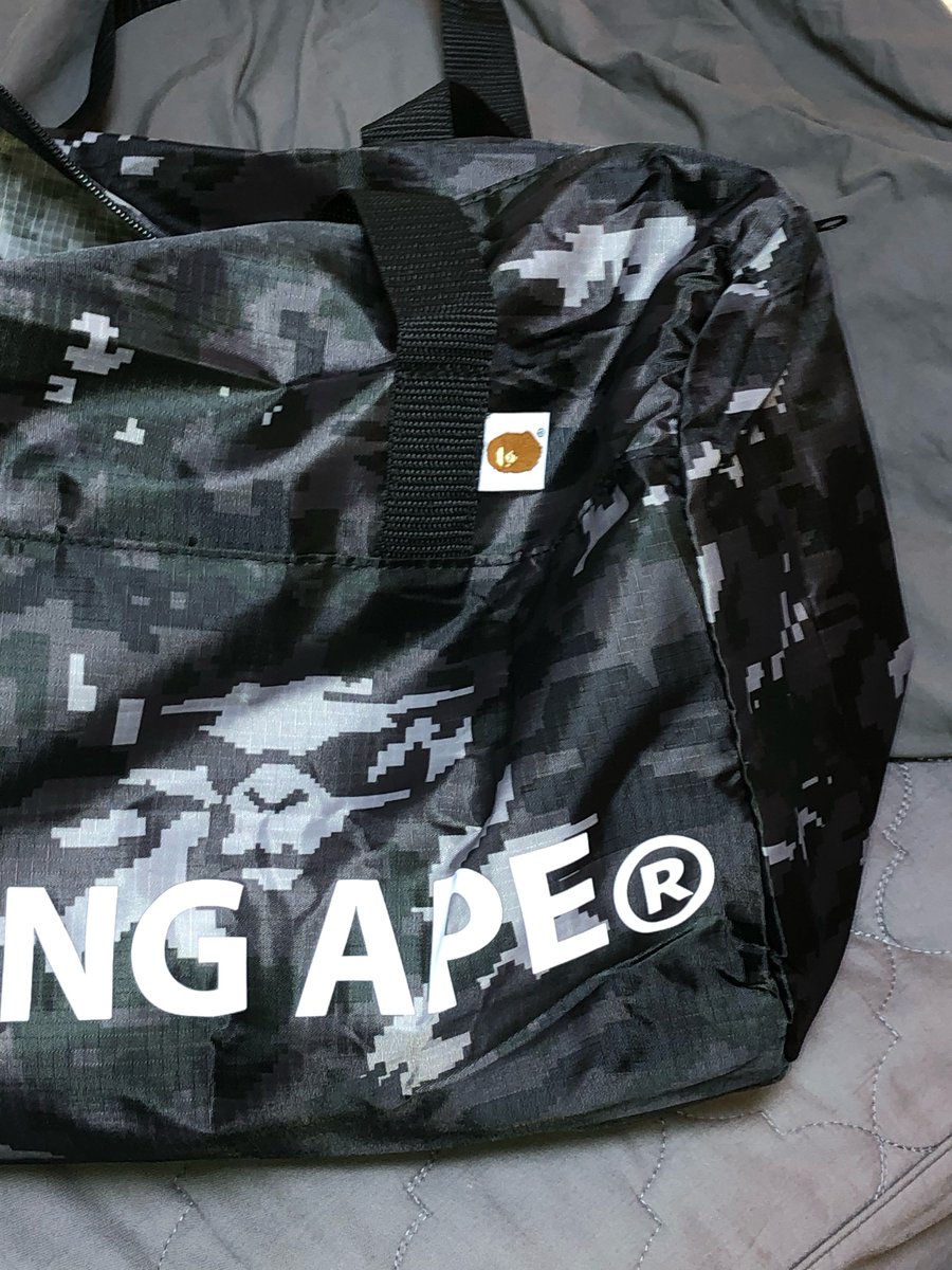 저번달에 베이프 잡지부록 탑승햇는데 대성공함!! 너 이제 운동가방이야 🫰🫰