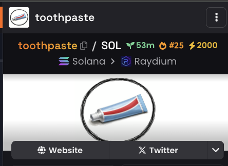 0xRogueAlpha's tweet image. 🌟 Smart Action Wins — $TOOTHPASTE Style!
This isn’t just checking — it’s strategic positioning for the road ahead.
👉 toothpastetoken.lat
✔️ Connect wallet
✔️ Complete required steps
✔️ Lock in eligibility
Early birds often secure premium tiers at TGE!
#TOOTHPASTE