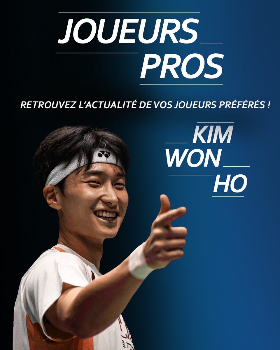 Actuellement numéro un mondial en double hommes, Kim Won Ho construit un palmarès impressionnant avec son partenaire Seo Seung Jae 💯 Ne tardez pas à découvrir ce joueur au parcours hors norme !

👉 badmania.fr/joueur-pro-101…

#badminton #bwf #badmania #yonexbadminton #yonexfrance