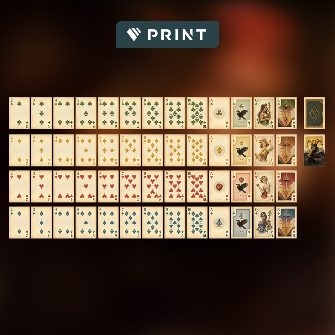 PrintStudiosLtd's tweet photo. You asked. We delivered. 🃏
The Deck of Scurra card deck is here; bringing the table game vibe into real life. Same characters, same energy, now in your hands!
Limited time only. Grab yours before the deck disappears 👉 https://t.co/8DbecwLbsT
#DeckOfSccurra #PrintStudios https://t.co/Aqr2TTkXw7