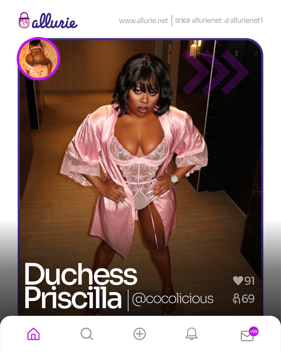 allurienet's tweet photo. This is what “creator-first” looks like.
Duchess Priscilla on Allurie.
Join: https://t.co/u0g6tkHMtu
#Allurie #CreatorFirst #SupportCreators #ExclusiveContent https://t.co/XOivTg1Mv5