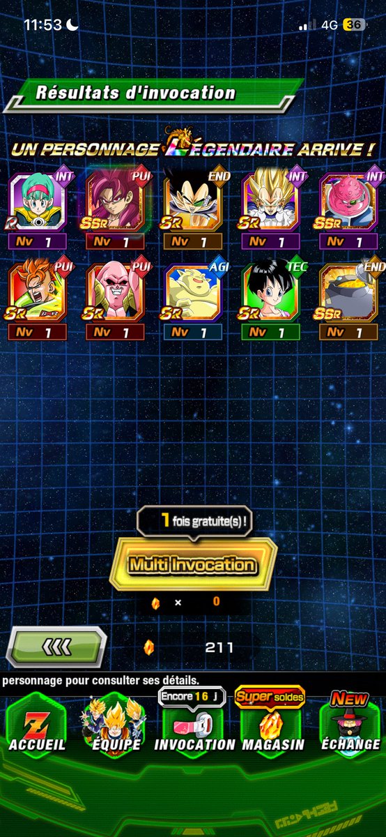 MDRRRR DOUBLE FAILLE 
#dokkan11th #DOKKANBATTLE