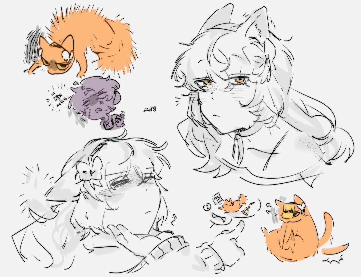 rotten_fruit1's tweet image. #LimbusCompany #LCB8
냥이듀마엘