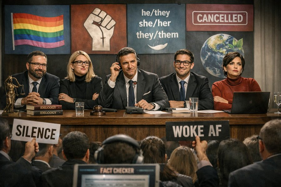 XTatatatam's tweet photo. @el_pais Progrecracia: 
Régimen de poder cultural, mediático y político del capitalismo occidental donde una élite se legitima no por representación democrática ni resultados materiales, sino por superioridad moral autoatribuida, control del lenguaje e imposición de consensos simbólicos. https://t.co/GPG7HGk2sW