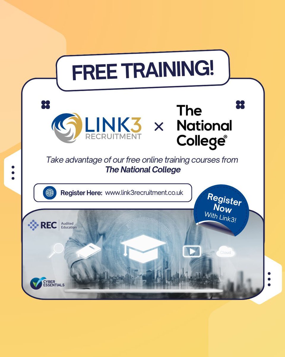 At Link3, we offer comprehensive online and in-person training to all our candidates by collaborating with leading education advisors, executives, and specialized training providers across the UK.