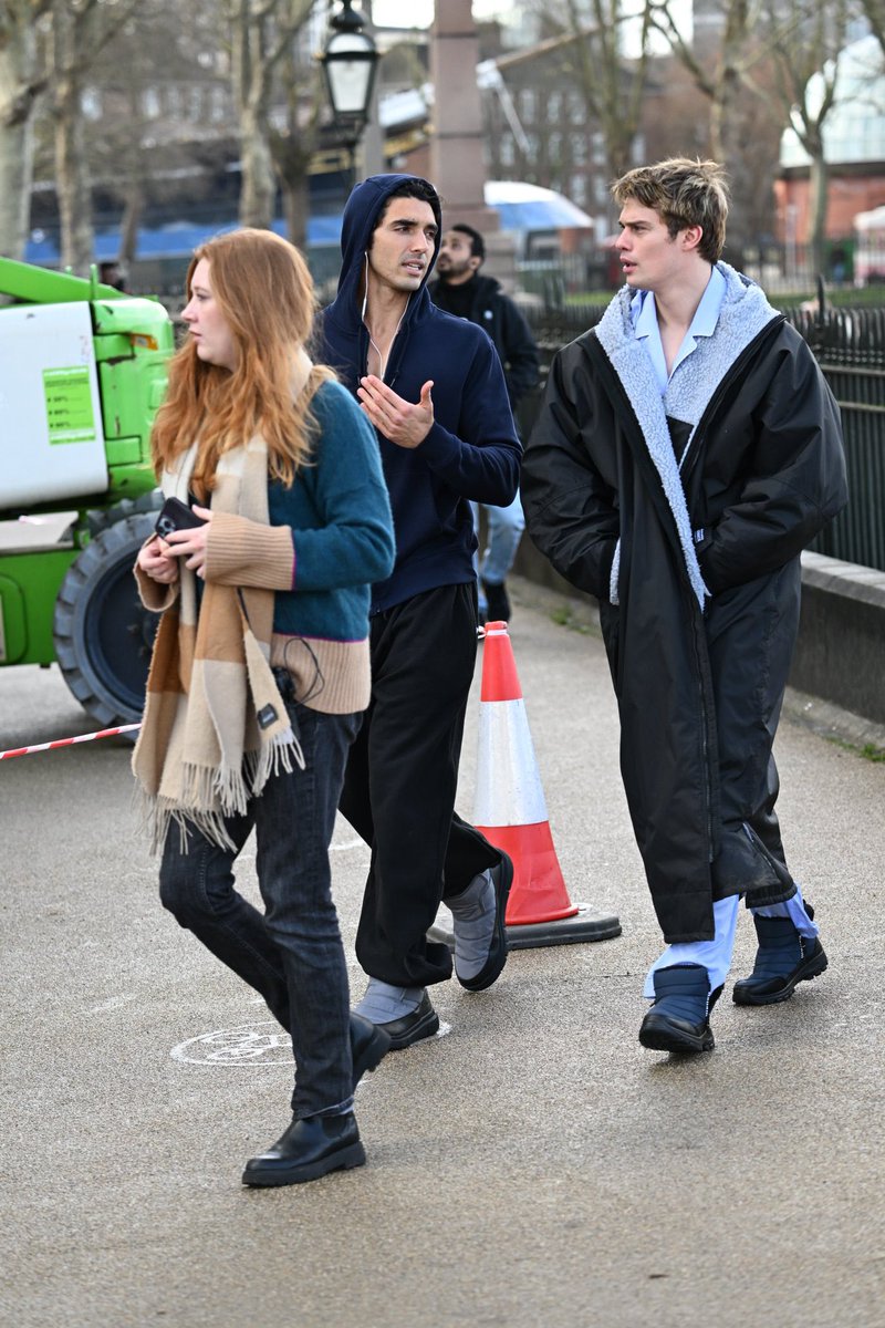 teamtaynick's tweet photo. More photos of Taylor Zakhar Perez and Nicholas Galitzine together the ‘Red, White &amp; Royal Wedding’ set!

Via @UnBoxPHD https://t.co/C6GDVMSHCh