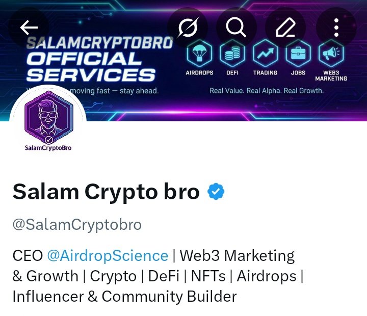 Salam Crypto bro tweet media
