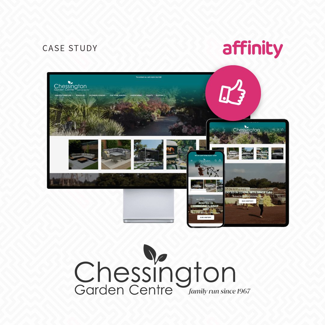 🛒 Supporting long-term growth for Chessington Garden Centre with Shopify

Chessington Garden Centre partnered with Affinity to migrate from Magento 2 to Shopify 🌱

Read the full case study here > affinityagency.co.uk/work/the-chess…

#Shopify  #NorwichAgency