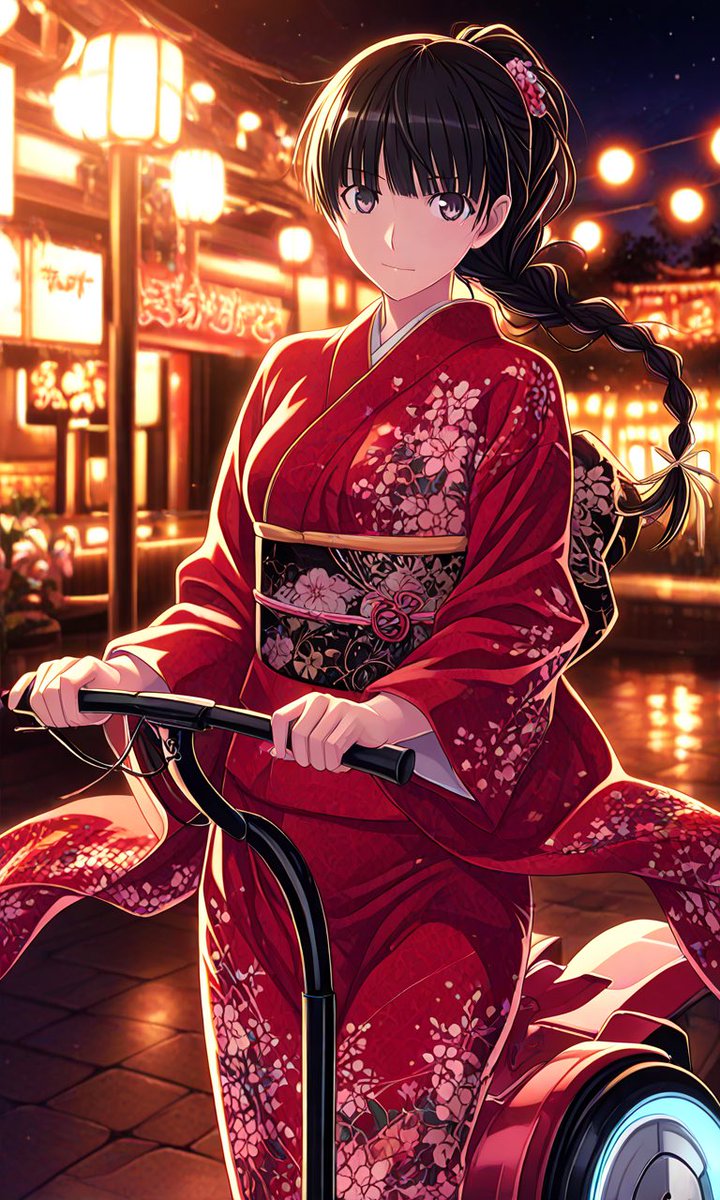 ✨自転車もいいけど！🍒 🥰今はこれ、セグウェイですよ😉 🦋あとは