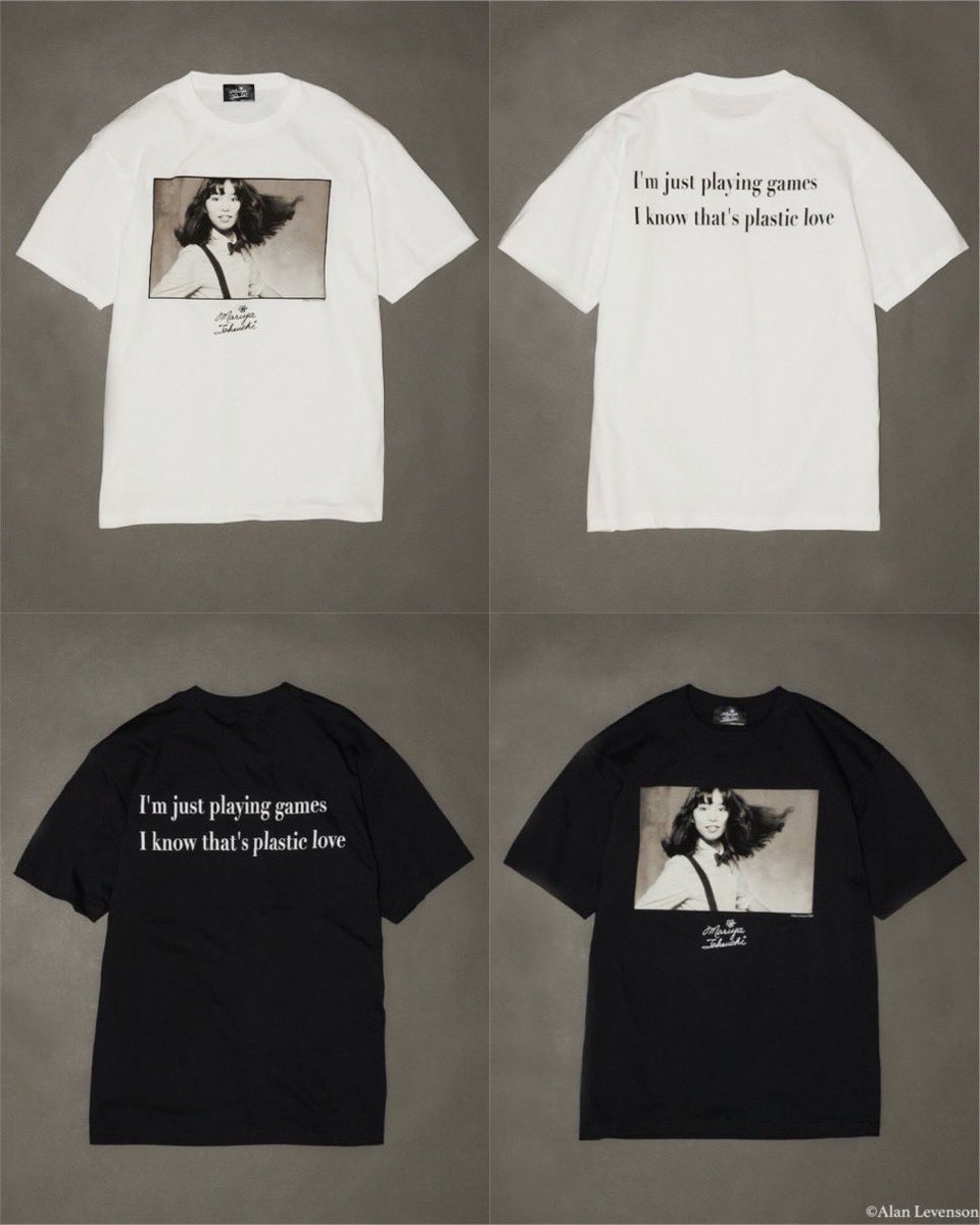 竹内まりや x JOURNAL STANDARD スペシャルコラボTシャツがオンライン