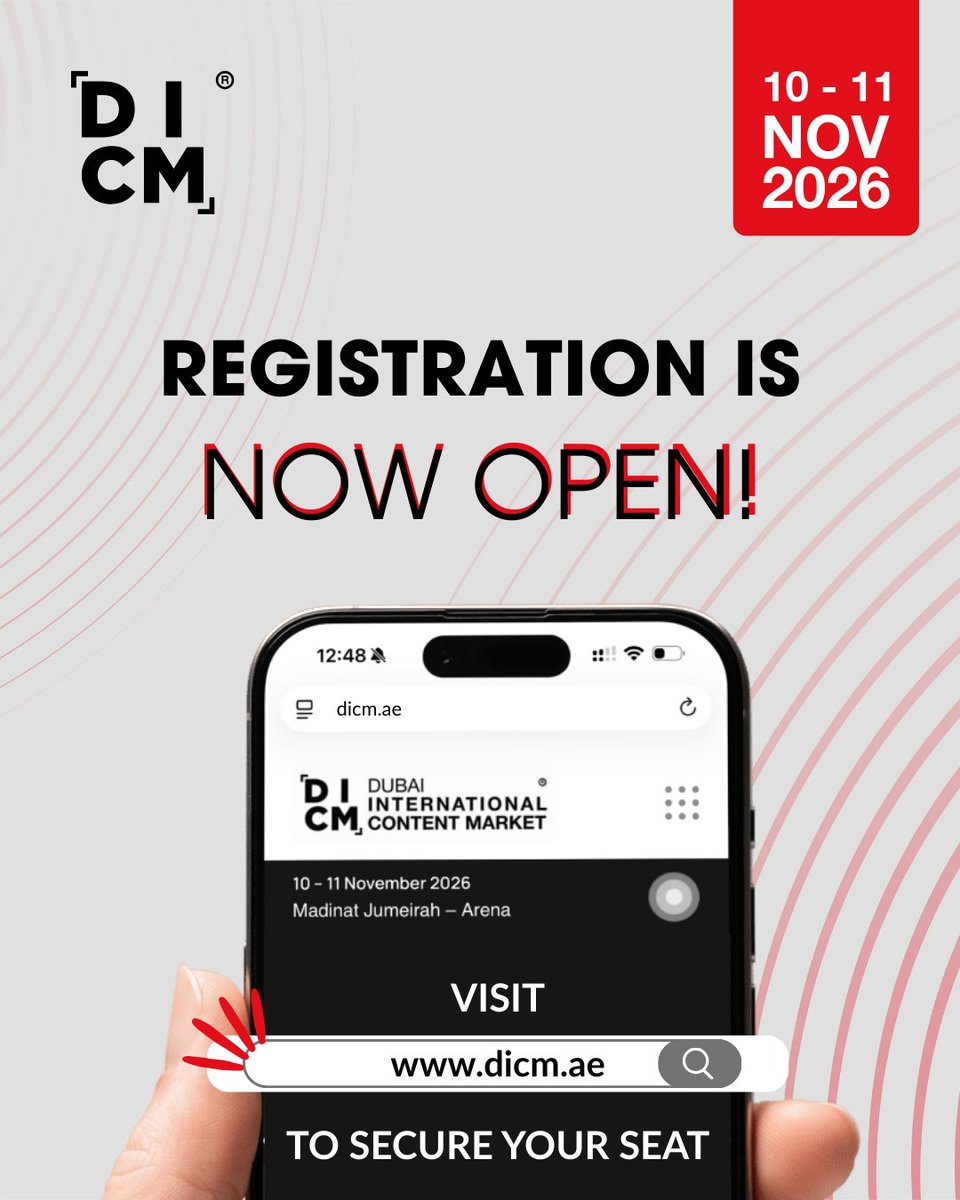 Dubai International Content Market tweet media